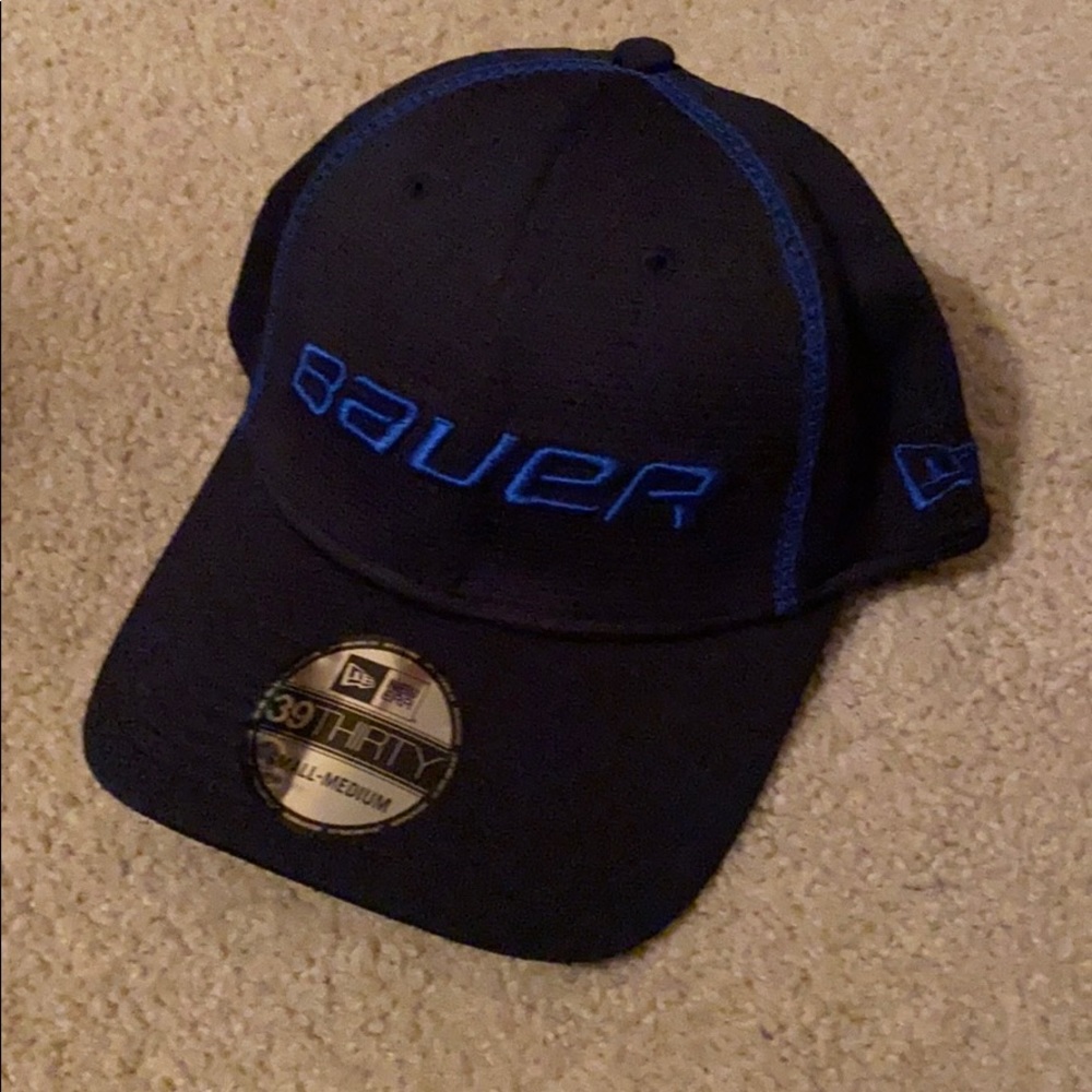 Blue Bauer fitted hat